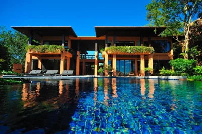 Villa residence con 3 camere da letto e vista oceano — Sri Panwa Phuket Luxury Pool Villa Hotel